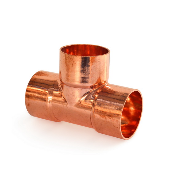 Тройник SANHA 28 90° ВП-ВП для медных труб под пайку в Москве по ...