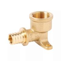 Угол настенный с креплением ViEiR VER-PRO 25-3/4" ВР для труб из сшитого полиэтилена аксиальный