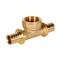 Тройник переходной ROMMER 20-1/2"-20 ВР для труб из сшитого полиэтилена аксиальный