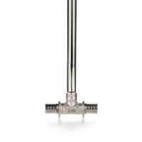 Трубка Т-образная HOOBS 20-15-25 250 мм для подключения радиатора аксиальная