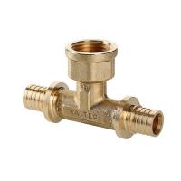 Тройник переходной VALTEC 32-1" ВР-32 для труб из сшитого полиэтилена универсальный аксиальный