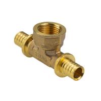 Тройник переходной VALTEC 20-1/2" ВР-20 для труб из сшитого полиэтилена аксиальный