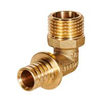 Угол переходной ROMMER 20-3/4" НР для труб из сшитого полиэтилена аксиальный