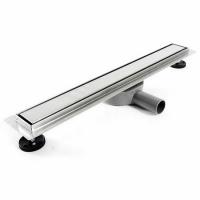 Лоток душевой под плитку ViEiR DL 400 мм с сухим затвором поворотный выпуск