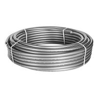 Труба из сшитого полиэтилена STOUT Stabil 25-3,7 PE-Xa/Al/PE-RT бухта 50 метров серая