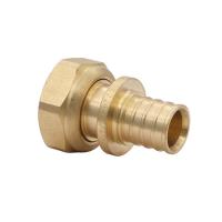 Переходник с накидной гайкой ViEiR VER-PRO 20-3/4" НГ евроконус для труб из сшитого полиэтилена аксиальный