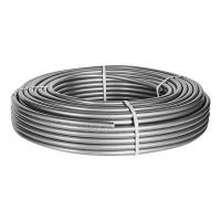 Труба из сшитого полиэтилена STOUT Stabil 20-2,9 PE-Xa/Al/PE-RT бухта 100 метров серая