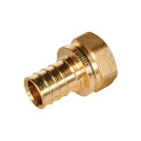 Переходник с накидной гайкой ROMMER 16-1/2" НГ для труб из сшитого полиэтилена аксиальный