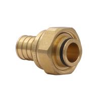 Переходник с накидной гайкой ViEiR VER-PRO 16-3/4" НГ евроконус для труб из сшитого полиэтилена аксиальный