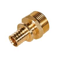 Переходник ROMMER 16-3/4" НР для труб из сшитого полиэтилена аксиальный