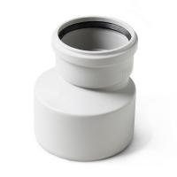 Переходник канализационный PRO AQUA Stilte Plus 200-110 шумопоглощающий серый