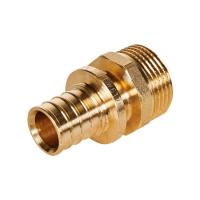 Переходник ROMMER 20-1/2" НР для труб из сшитого полиэтилена аксиальный