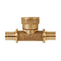 Тройник переходной HOOBS 20-1/2" ВР-20 для труб из сшитого полиэтилена аксиальный