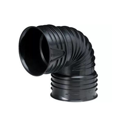 Отвод канализационный PRO AQUA WAVIN X-STREAM 150 90° черный