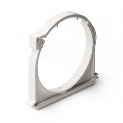 Хомут канализационный PRO AQUA Stilte 75 малошумный белый