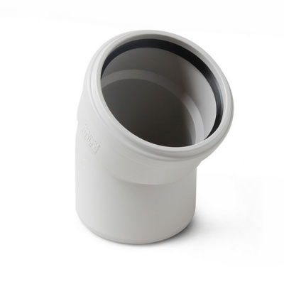 Отвод канализационный PRO AQUA Stilte Plus 58 30° шумопоглощающий серый