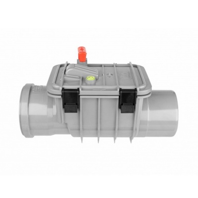 Обратный клапан PRO AQUA Comfort 110 мм серый