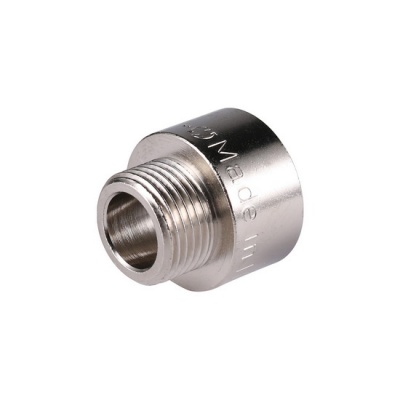 Переходник STOUT 1 1/2"-1/2" ВР-НР никелированный