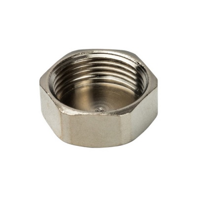 Заглушка STOUT 3/8" ВР никелированная