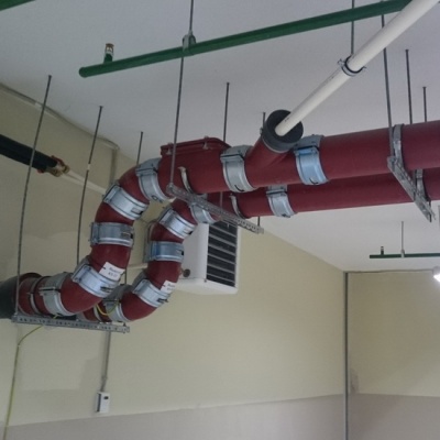 Отвод канализационный CON-PIPE SML 150-88° чугунный безраструбный шумопоглощающий