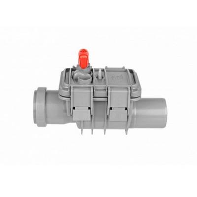 Обратный клапан PRO AQUA Comfort 50 мм серый