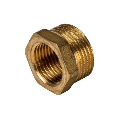 Футорка STOUT 2"-1 1/2" НР-ВР латунная
