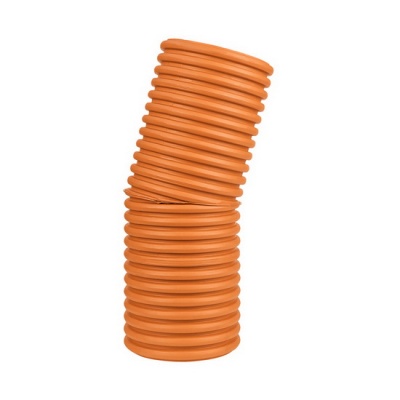 Отвод канализационный PRO AQUA PROKAN ID 300 15° SN8 рыжий