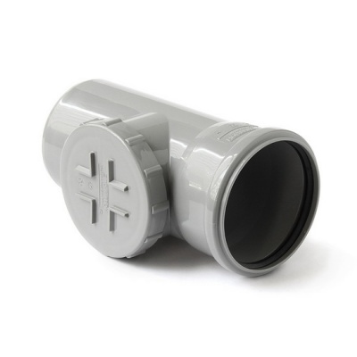 Ревизия канализационная PRO AQUA Comfort 110 серая