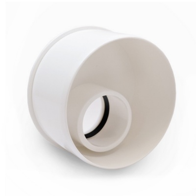 Переходник канализационный PRO AQUA Stilte 110-50 короткий малошумный белый