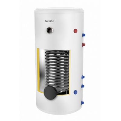 Косвенный бойлер Termica AMET 300 INOX напольный