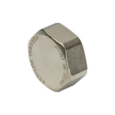 Заглушка STOUT 1/2" ВР никелированная