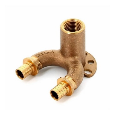 Угол настенный с креплением РЕХАУ RX plus 20-20-1/2" ВР проточный удлиненный
