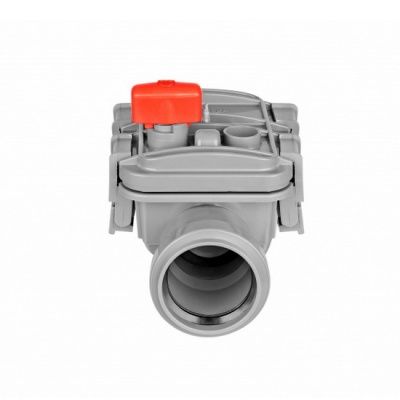 Обратный клапан PRO AQUA Comfort 50 мм серый