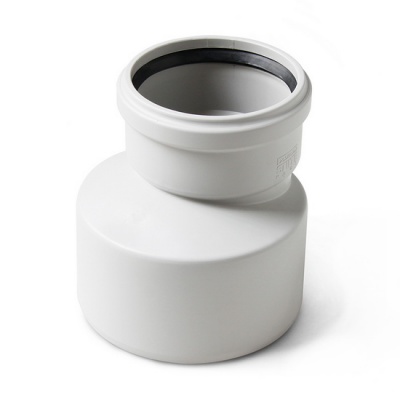 Переходник канализационный PRO AQUA Stilte Plus 160-110 шумопоглощающий серый