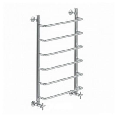 Водяной полотенцесушитель лесенка Ника Quadro Л90 600-500 мм