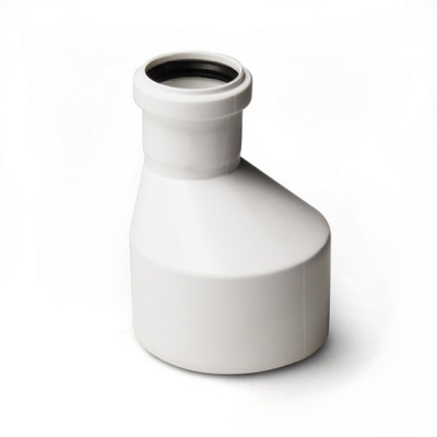 Переходник канализационный PRO AQUA Stilte 160-110 малошумный белый